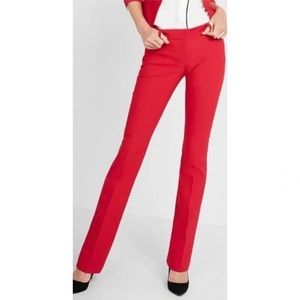 EXPRESS Fashion Editor Red Dress Pants